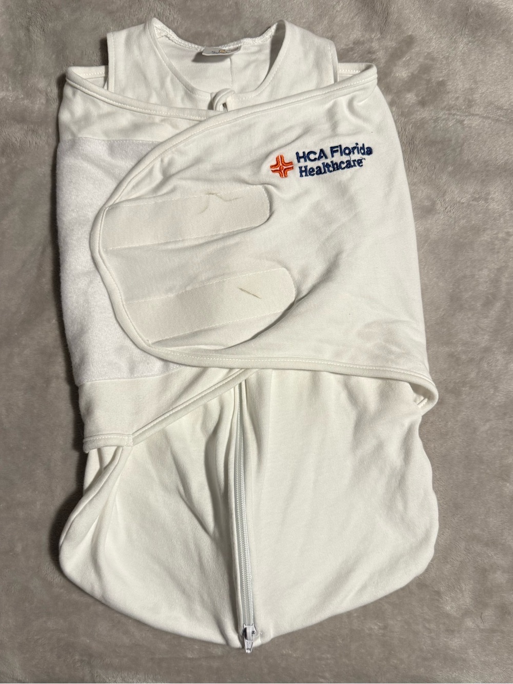 White Swaddle Sack Cottonwood Kids
